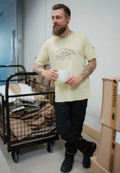 FORSBERG T-Shirt Finnson Neonfarben/Gelb/Grün/Hellgrün