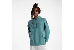 New Balance Kurzarmshirt Graphic Hoodie grün