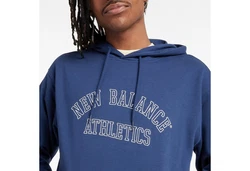 New Balance Kurzarmshirt Graphic Hoodie NAVY