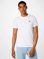 Lyle & Scott T-Shirt Weiß/Creme/Grün/Gold