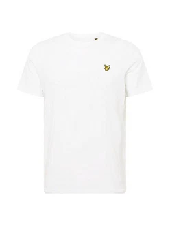 Lyle & Scott T-Shirt Weiß/Creme/Grün/Gold
