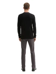 TOM TAILOR Hose Travis Slim Chino Dunkelgrau/Khaki/Schwarz/Grau
