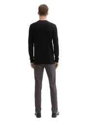TOM TAILOR Hose Travis Slim Chino Dunkelgrau/Khaki/Schwarz/Grau