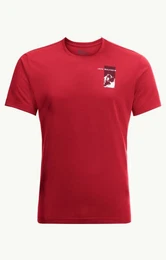 T-Shirt VONNAN S/S GRAPHIC T M RED GLOW