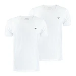 Emporio Armani Unterziehshirt 2er Pack Crew Neck Weiß/Creme/Mintgrün/Grau/Dunkelblau
