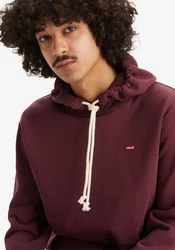 LEVI'S Sweatshirt The Original Dunkelrot/Rot