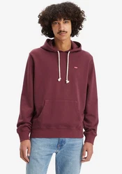 LEVI'S Sweatshirt The Original Dunkelrot/Rot