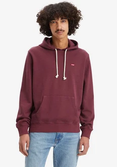 LEVI'S Sweatshirt The Original Dunkelrot/Rot