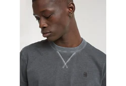 G-STAR T-Shirt 'Nifous' Dunkelgrau/Hellgrau/Schwarz/Grau