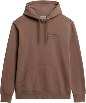 Superdry Kapuzensweatshirt Core Logo City Loose Hood braun Superdry Kapuzensweatshirt Core Logo City Loose Hood braun