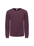 NO EXCESS Rundhalspullover Crewneck Garment Dyed (1-tlg) 