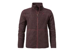 Schöffel Trekkingjacke Fleece Jacket Aurora Dunkelrot/Bordeaux/Rot/Braun