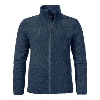 Schöffel Trekkingjacke Fleece Jacket Aurora Dunkelblau/Hellblau/Blau