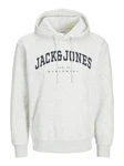 Jack & Jones Sweatshirt JJECALEB VARSITY HOOD NOOS Khaki/Grau/Hellblau/Braun