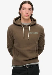 Superdry Kapuzensweatshirt Tattoo Graphic Hoodie Khaki/Dunkelgrün/Braun/Grau
