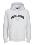 Jack & Jones Kapuzensweatshirt JORBRONX Arch Big Sweat Hood Grau/Khaki/Gelb/Blau/Silber/Gold/Hellgrau