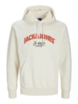 Jack & Jones Kapuzensweatshirt JORBRONX Arch Big Sweat Hood Khaki/Creme/Weiß/Orange/Gold/Hellblau/Beige