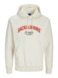 Jack & Jones Kapuzensweatshirt JORBRONX Arch Big Sweat Hood Khaki/Creme/Weiß/Orange/Gold/Hellblau/Beige