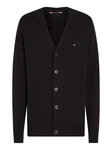 Tommy Hilfiger Strickjacke ESSENTIAL COTTON CARDIGAN schwarz