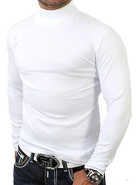 Strickpullover Herren Rollkragenpullover Mnner Pulli sportlicher Rolli Pullov (1-tlg) Rollkragenpullover Basic Slim Fit