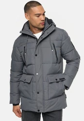 Indicode Winterjacke INWess Grau/Dunkelgrau/Hellgrau