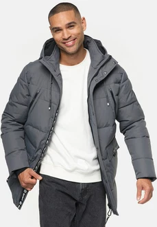 Indicode Winterjacke INWess Grau/Dunkelgrau/Hellgrau