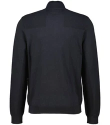 BOSS Pullover 'Momentum' Schwarz/Braun/Dunkelblau