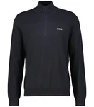 BOSS Pullover 'Momentum' Schwarz/Braun/Dunkelblau