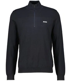 Strickpullover Herren Strickpullover MOMENTUM-X_QZ mit Schurwolle (1-tlg)