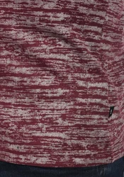 !Solid Rundhalsshirt SDMevio T-Shirt Bordeaux/Dunkelrot/Lila