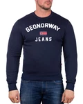 Geo Norway Rundhalspullover Herren Sweatshirt Style bagassier Navy