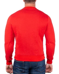 Geo Norway Rundhalspullover Herren Sweatshirt Style bagassier Rot