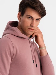 OMBRE Kapuzensweatshirt Basic Lila/Rosa