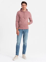 OMBRE Kapuzensweatshirt Basic Lila/Rosa
