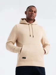 OMBRE Kapuzensweatshirt Basic Beige/Khaki