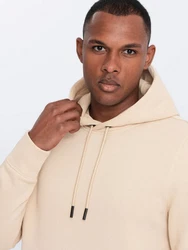 OMBRE Kapuzensweatshirt Basic Beige/Khaki
