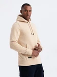 OMBRE Kapuzensweatshirt Basic Beige/Khaki