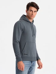 OMBRE Kapuzensweatshirt Basic Dunkelgrau/Hellgrau/Grau/Dunkelblau
