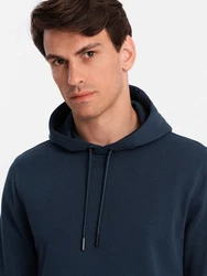 OMBRE Kapuzensweatshirt Basic Dunkelblau/Hellblau/Blau