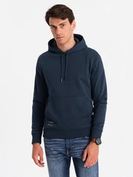 OMBRE Kapuzensweatshirt Basic Dunkelblau/Hellblau/Blau