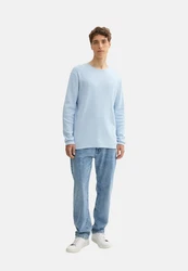 TOM TAILOR Strickpullover Longsleeve Rundhalspullover 
