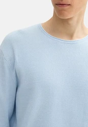 TOM TAILOR Strickpullover Longsleeve Rundhalspullover 