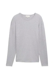 Strickpullover Longsleeve Rundhalspullover (1-tlg)