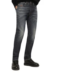 Diesel Tapered-fit-Jeans Buster 084ZU Dunkelblau/Dunkelgrau/Schwarz/Grau