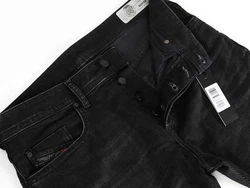 Diesel Tapered-fit Jeans Buster R9B60 Schwarz/Dunkelgrau/Grau
