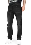 Diesel Tapered-fit Jeans Buster R9B60 Schwarz/Dunkelgrau/Grau
