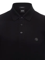 BOSS Poloshirt Parris C-Parris 01 Schwarz/Rot