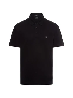 BOSS Poloshirt Parris C-Parris 01 Schwarz/Rot