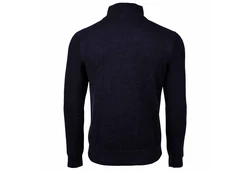 JOOP! Wollpullover Dunkelblau/Schwarz