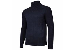 JOOP! Wollpullover Dunkelblau/Schwarz